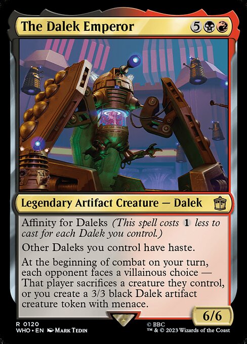 The Dalek Emperor - Universes Beyond: Doctor Who - R - 120