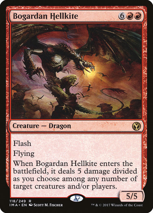Bogardan Hellkite - Iconic Masters - R - 118