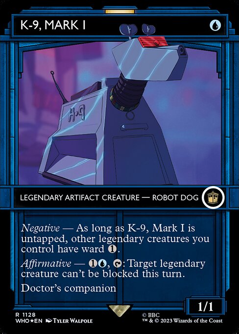 K-9, Mark I (Showcase) (Surge Foil) - Universes Beyond: Doctor Who - R - 1128