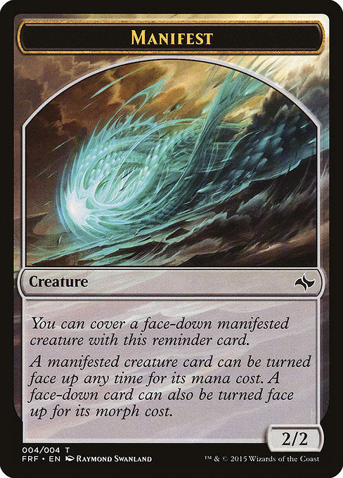 Manifest Token - Fate Reforged - T - 4