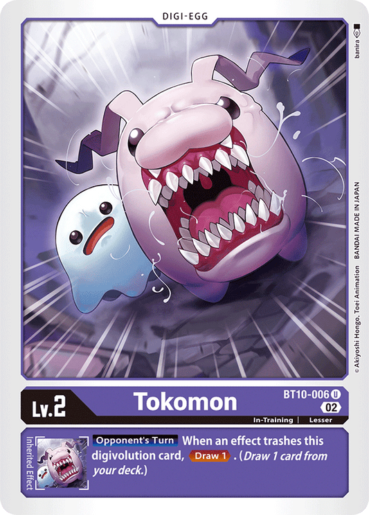 Tokomon - Xros Encounter - Uncommon - BT10-006 U