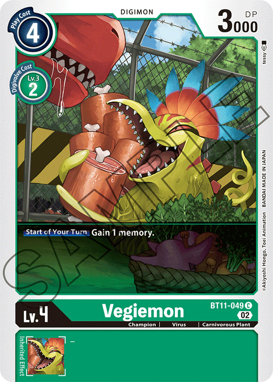 Vegiemon - Dimensional Phase - Common - BT11-049 C