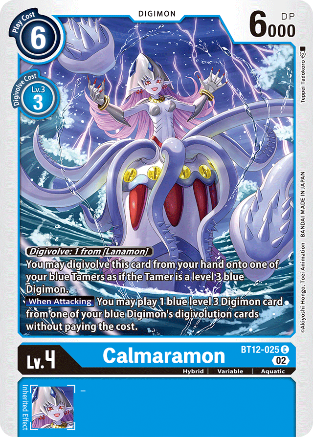 Calmaramon - Across Time - Common - BT12-025 C