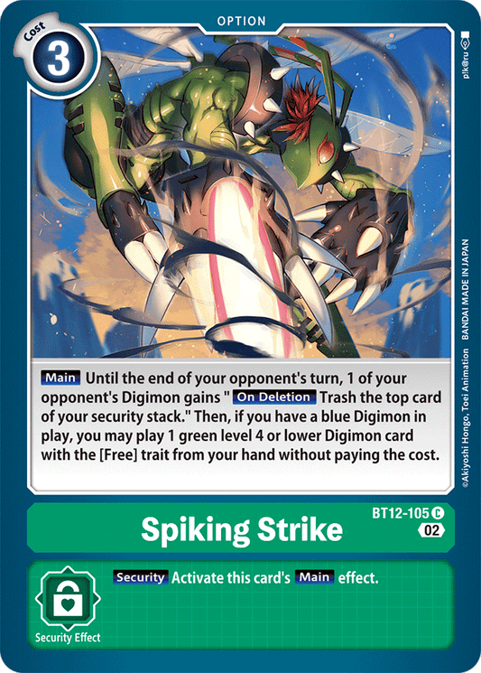 Spiking Strike - Across Time - Common - BT12-105 C