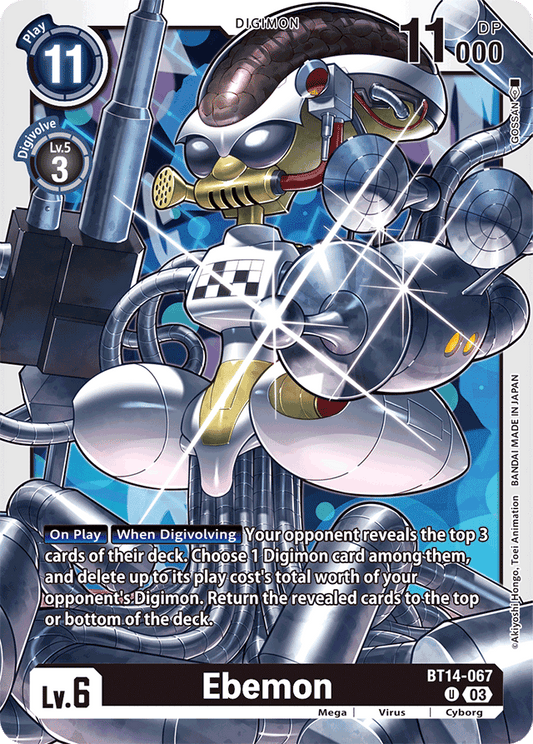Ebemon - Blast Ace - Uncommon - BT14-067 U