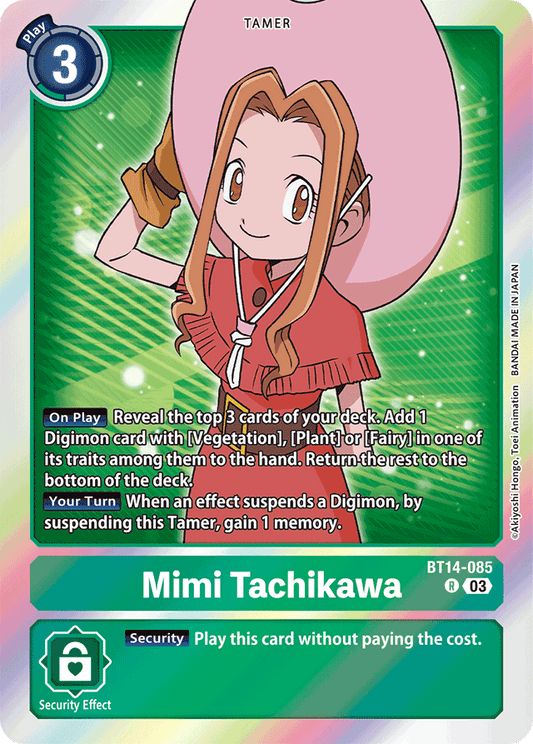 Mimi Tachikawa - Blast Ace - Rare - BT14-085 R