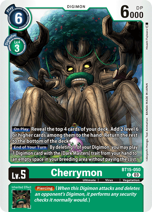 Cherrymon - Exceed Apocalypse - Common - BT15-050 C