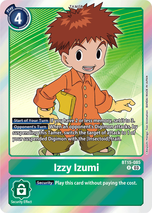 Izzy Izumi - Exceed Apocalypse - Rare - BT15-085 R