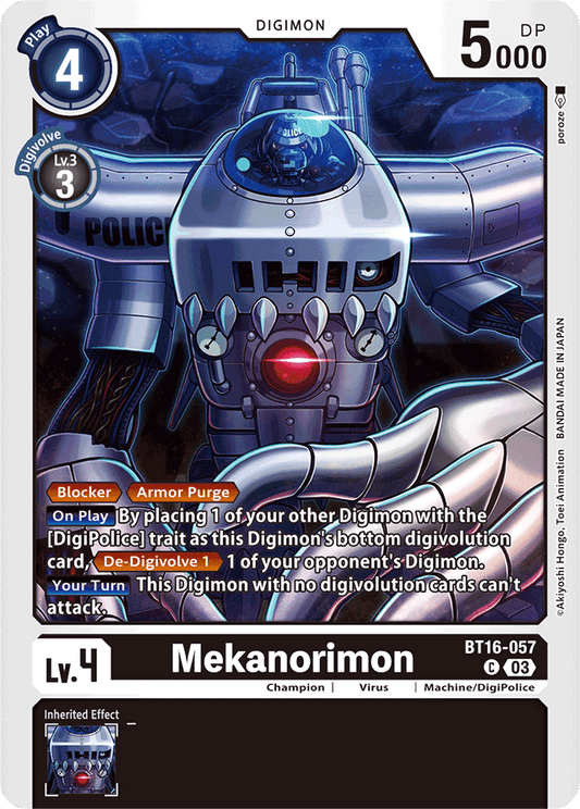 Mekanorimon - Beginning Observer - Common - BT16-057 C