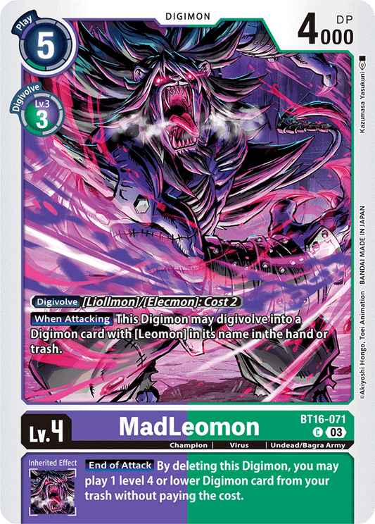 MadLeomon - Beginning Observer - Common - BT16-071 C