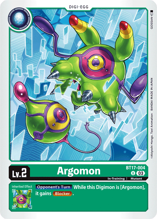 Argomon - BT17-004 - Secret Crisis - Uncommon - BT17-004 U