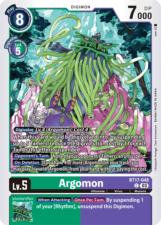 Argomon - BT17-048 - Secret Crisis - Common - BT17-048 C
