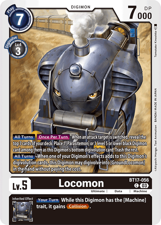 Locomon - Secret Crisis - Common - BT17-056 C