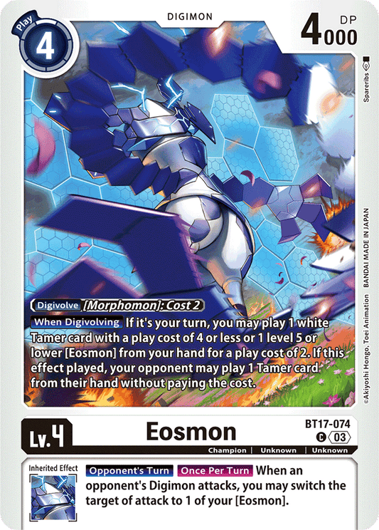 Eosmon - BT17-074 - Secret Crisis - Common - BT17-074 C