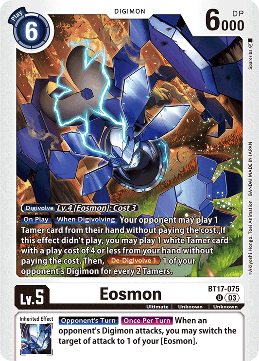Eosmon - BT17-075 - Secret Crisis - Uncommon - BT17-075 U