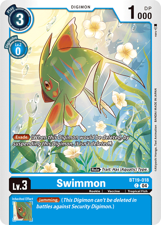 Swimmon - Release Special Booster 2.0 - Common - BT19-018 C