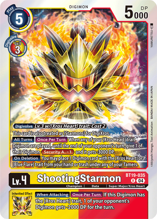 ShootingStarmon - Release Special Booster 2.5 - Rare - BT19-035 R