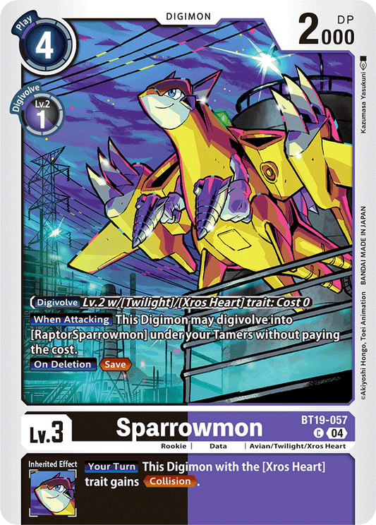 Sparrowmon - Release Special Booster 2.5 - Common - BT19-057 C
