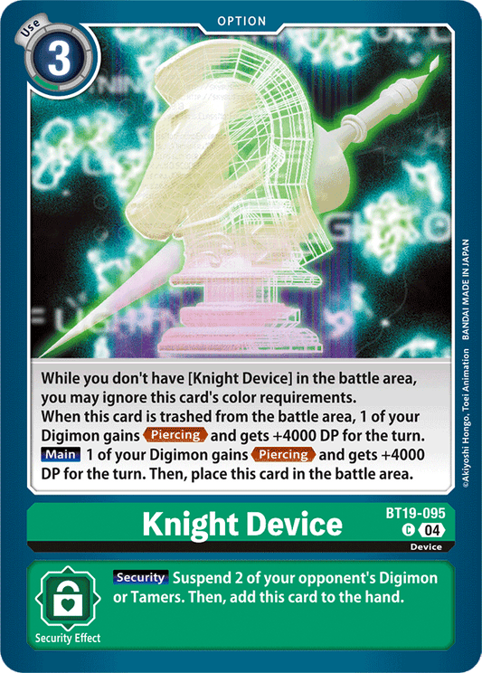 Knight Device - Release Special Booster 2.5 - Common - BT19-095 C