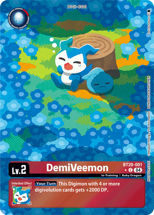 DemiVeemon (Release Special Booster 2.5: Box Promotion Pack) - Release Special Booster 2.5 - Common - BT20-001 C