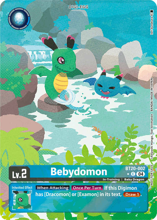 Bebydomon (Release Special Booster 2.5: Box Promotion Pack) - Release Special Booster 2.5 - Common - BT20-002 C