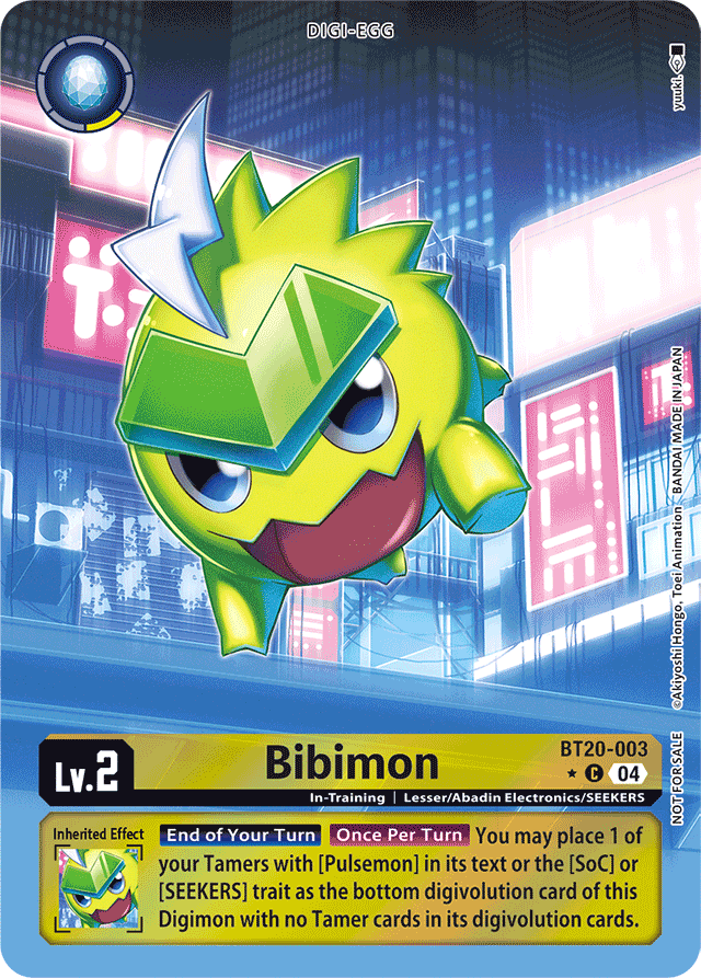 Bibimon (Release Special Booster 2.5: Box Promotion Pack) - Release Special Booster 2.5 - Common - BT20-003 C