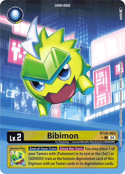 Bibimon (Release Special Booster 2.5: Box Promotion Pack) - Release Special Booster 2.5 - Common - BT20-003 C