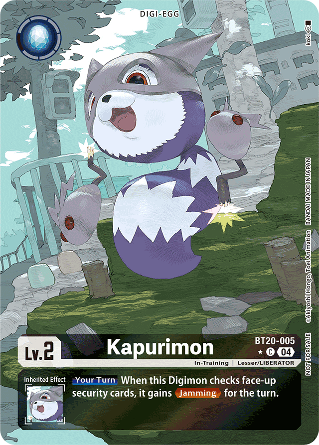 Kapurimon (Release Special Booster 2.5: Box Promotion Pack) - Release Special Booster 2.5 - Common - BT20-005 C