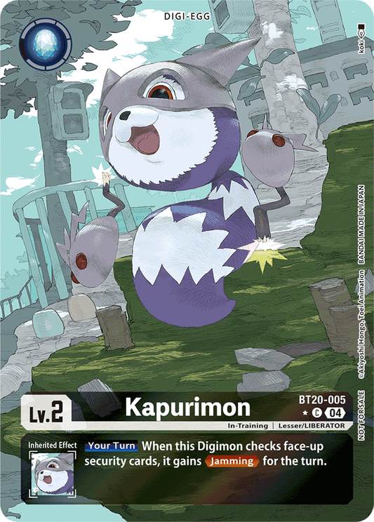 Kapurimon (Release Special Booster 2.5: Box Promotion Pack) - Release Special Booster 2.5 - Common - BT20-005 C