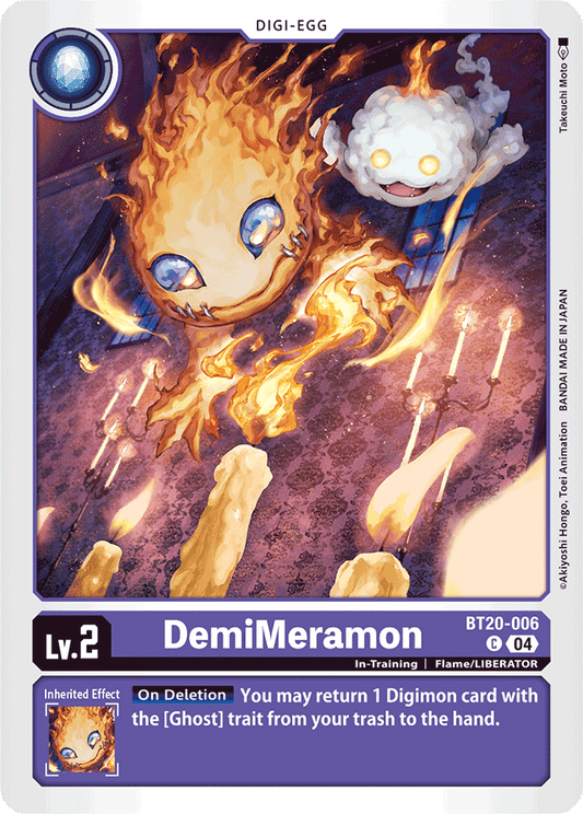 DemiMeramon - BT20-006 - Release Special Booster 2.5 - Common - BT20-006 C