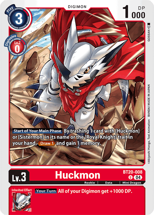 Huckmon - Release Special Booster 2.5 - Uncommon - BT20-008 U