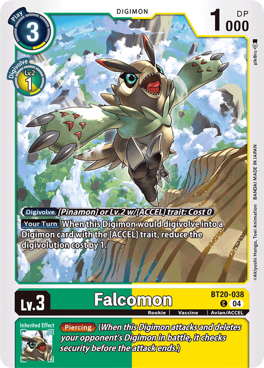 Falcomon - Release Special Booster 2.5 - Common - BT20-038 C