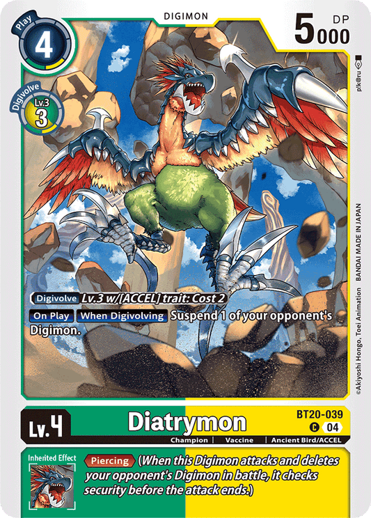 Diatrymon - Release Special Booster 2.5 - Common - BT20-039 C