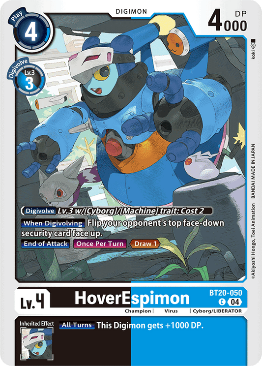 HoverEspimon - Release Special Booster 2.5 - Common - BT20-050 C