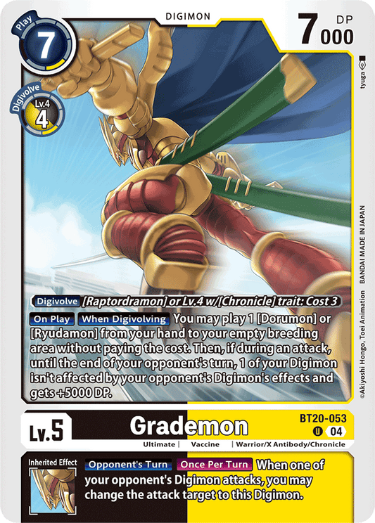 Grademon - Release Special Booster 2.5 - Uncommon - BT20-053 U