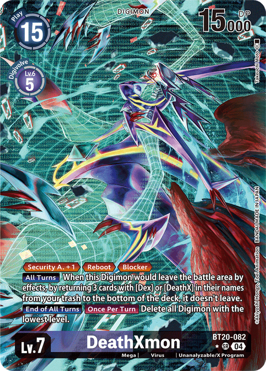 DeathXmon (Alternate Art) - Release Special Booster 2.5 - Super Rare - BT20-082 SR