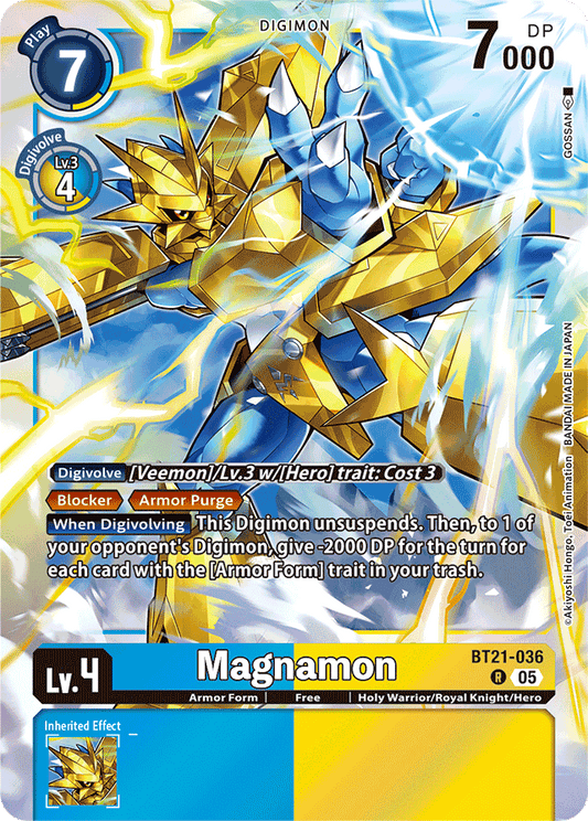 Magnamon - World Convergence - Rare - BT21-036 R