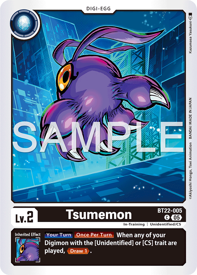 Tsumemon - Cyber Eden - Common - BT22-005 C