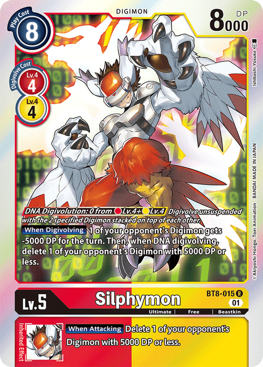Silphymon - New Awakening - Rare - BT8-015 R