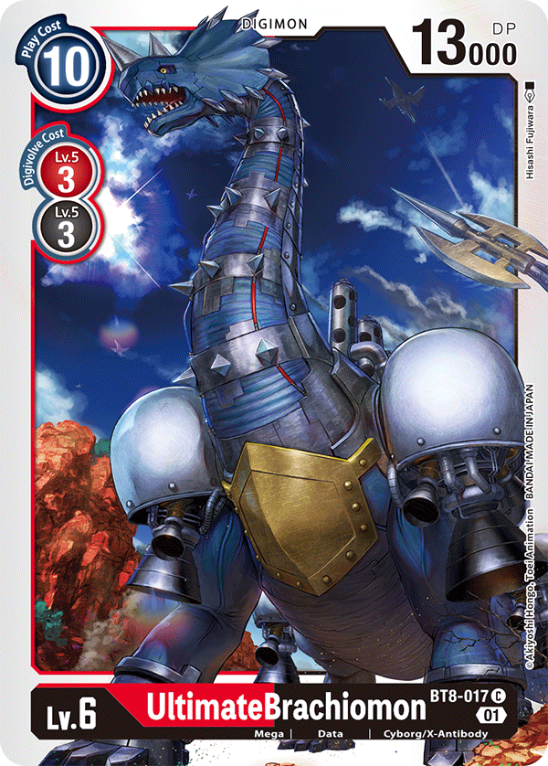 UltimateBrachiomon - New Awakening - Common - BT8-017 C