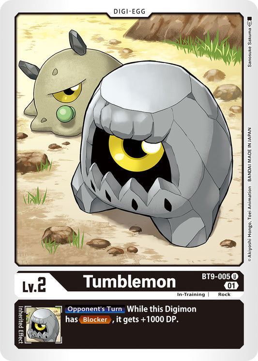 Tumblemon - X Record - Uncommon - BT9-005 U