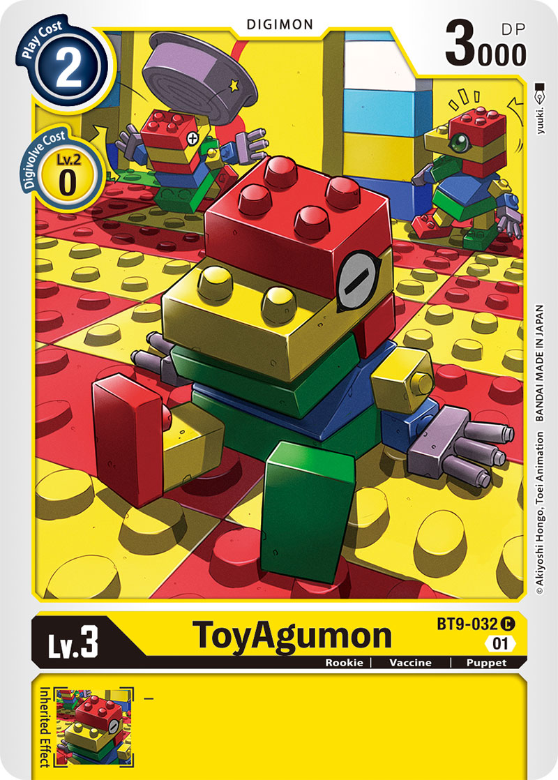 ToyAgumon - X Record - Common - BT9-032 C
