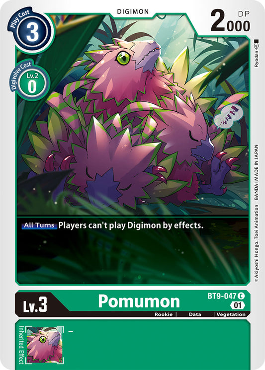 Pomumon - X Record - Common - BT9-047 C