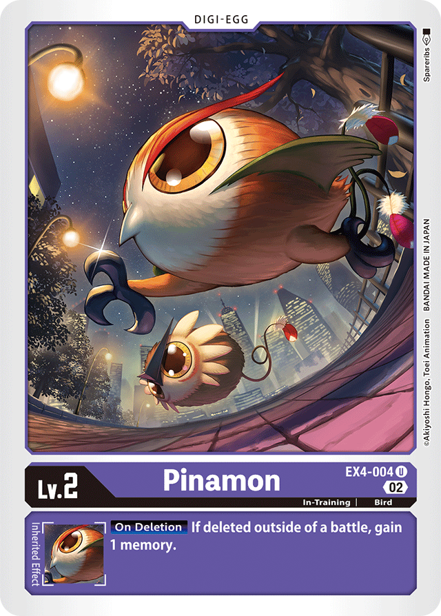 Pinamon - Alternative Being Booster - Uncommon - EX4-004 U