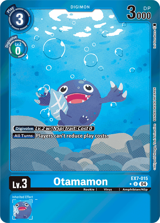 Otamamon (Foil) - Digimon LIBERATOR - Uncommon - EX7-015 U