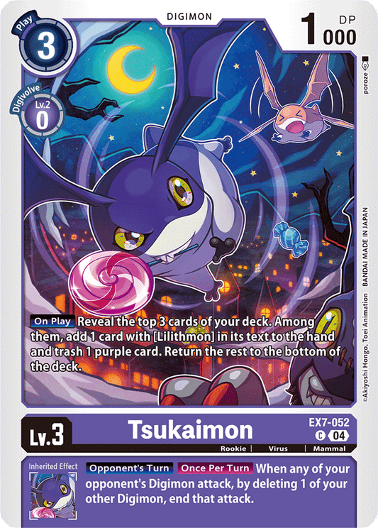 Tsukaimon - Digimon LIBERATOR - Common - EX7-052 C