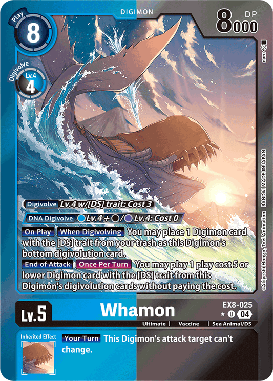 Whamon (Limited Foil) - Chain of Liberation - Uncommon - EX8-025 U
