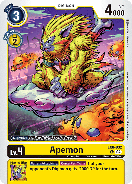 Apemon - Chain of Liberation - Common - EX8-032 C