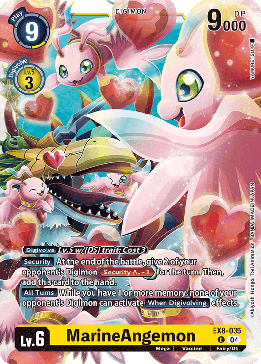 MarineAngemon - Chain of Liberation - Common - EX8-035 C