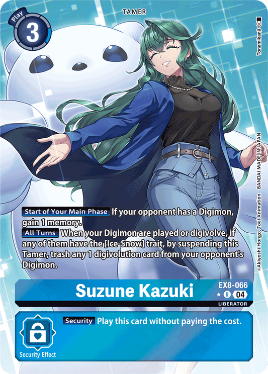 Suzune Kazuki (Alternate Art) - Chain of Liberation - Rare - EX8-066 R